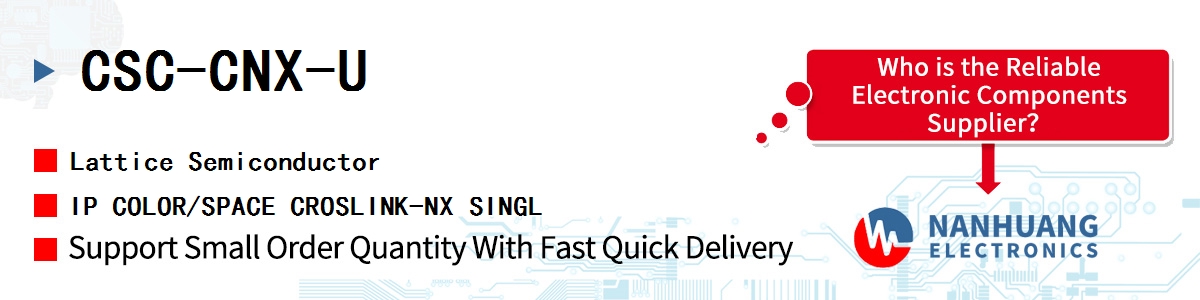 CSC-CNX-U Lattice IP COLOR/SPACE CROSLINK-NX SINGL