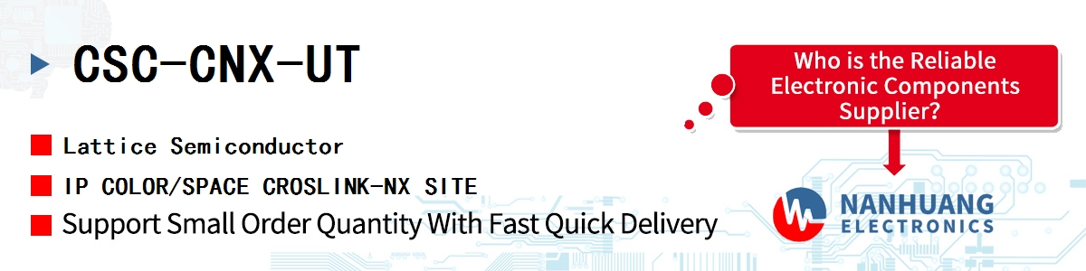 CSC-CNX-UT Lattice IP COLOR/SPACE CROSLINK-NX SITE