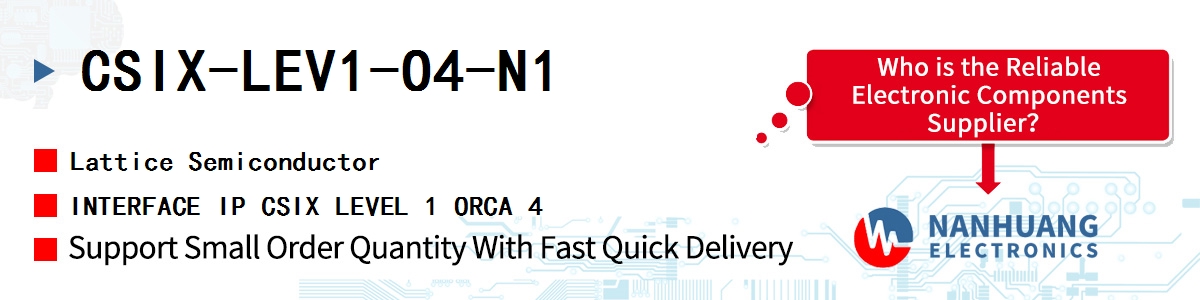 CSIX-LEV1-O4-N1 Lattice INTERFACE IP CSIX LEVEL 1 ORCA 4