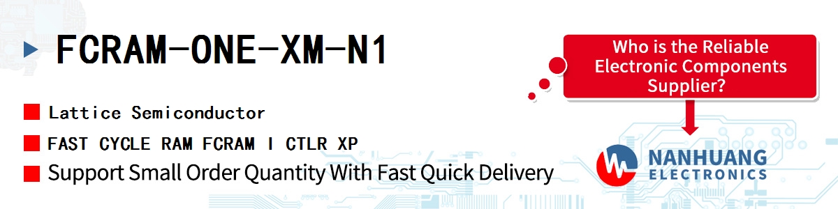 FCRAM-ONE-XM-N1 Lattice FAST CYCLE RAM FCRAM I CTLR XP