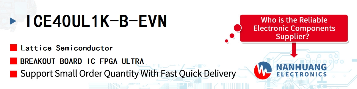 ICE40UL1K-B-EVN Lattice BREAKOUT BOARD IC FPGA ULTRA