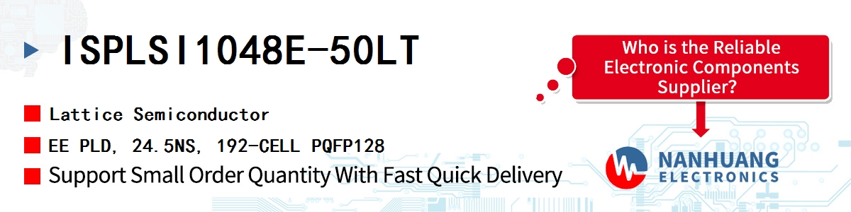 ISPLSI 1048E-50LT Lattice IC CPLD 192MC 20NS 128TQFP