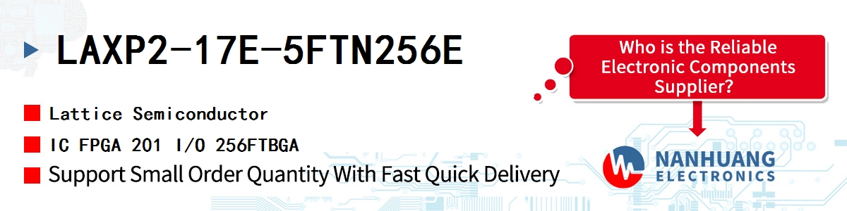 LAXP2-17E-5FTN256E Lattice IC FPGA 201 I/O 256FTBGA