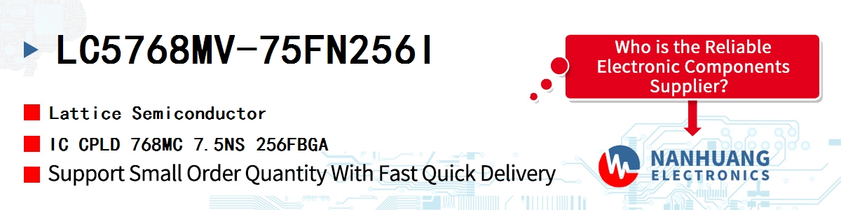 LC5768MV-75FN256I Lattice IC CPLD 768MC 7.5NS 256FBGA