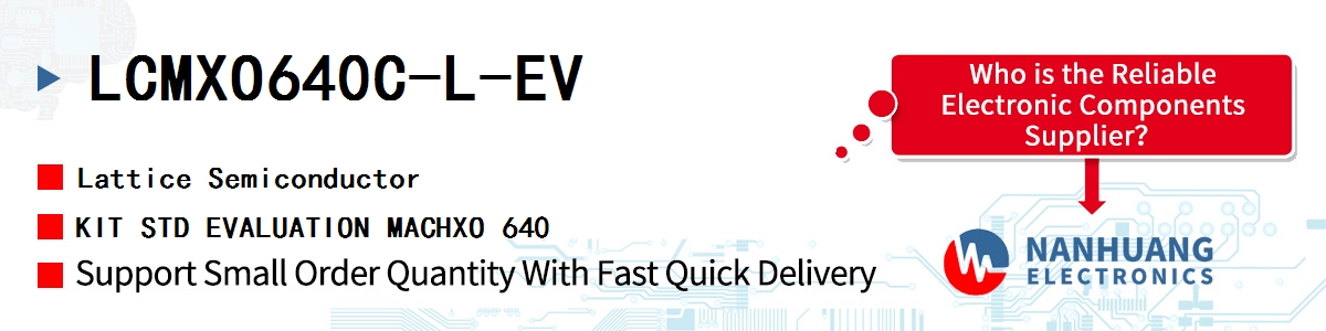 LCMXO640C-L-EV Lattice KIT STD EVALUATION MACHXO 640