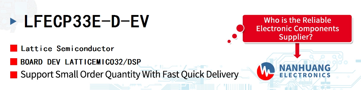 LFECP33E-D-EV Lattice BOARD DEV LATTICEMICO32/DSP