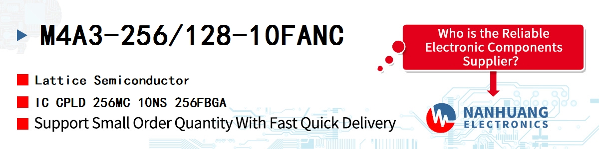 M4A3-256/128-10FANC Lattice IC CPLD 256MC 10NS 256FBGA