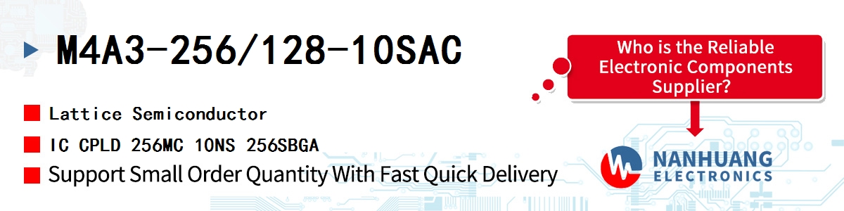 M4A3-256/128-10SAC Lattice IC CPLD 256MC 10NS 256SBGA