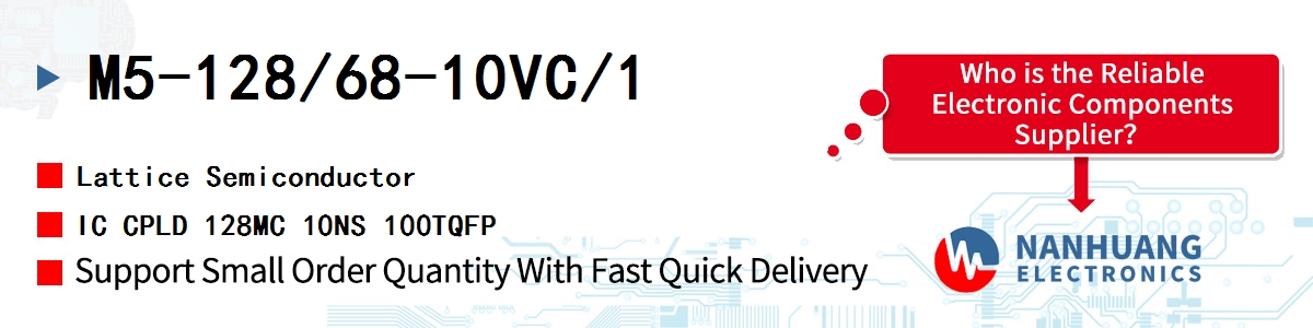 M5-128/68-10VC/1 Lattice IC CPLD 128MC 10NS 100TQFP