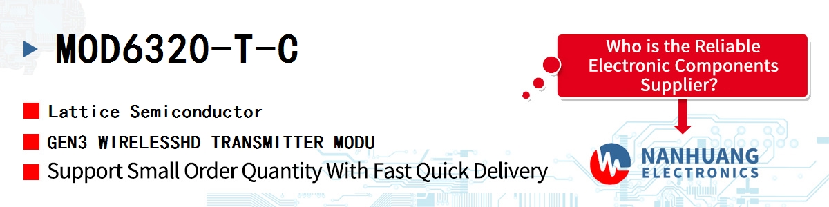 MOD6320-T-C Lattice GEN3 WIRELESSHD TRANSMITTER MODU