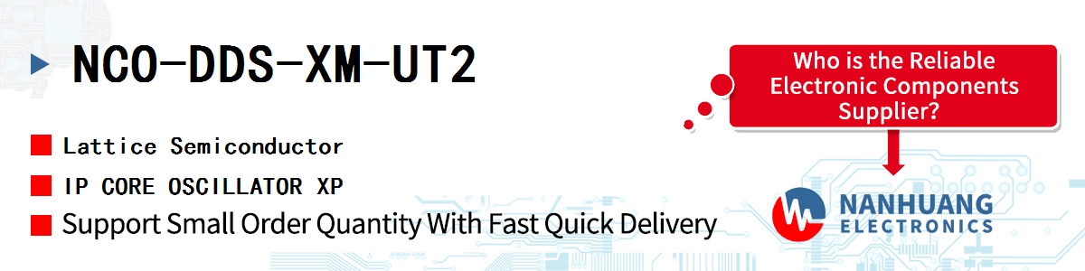 NCO-DDS-XM-UT2 Lattice IP CORE OSCILLATOR XP