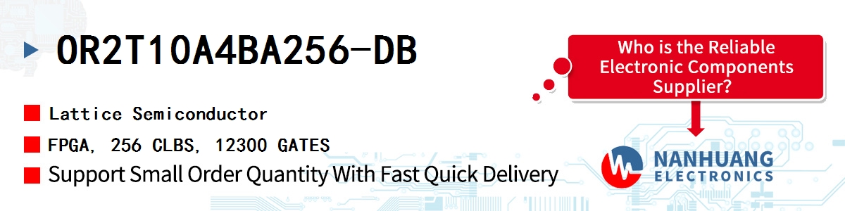 OR2T10A4BA256-DB Lattice FPGA, 256 CLBS, 12300 GATES