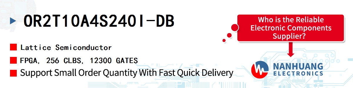 OR2T10A4S240I-DB Lattice FPGA, 256 CLBS, 12300 GATES