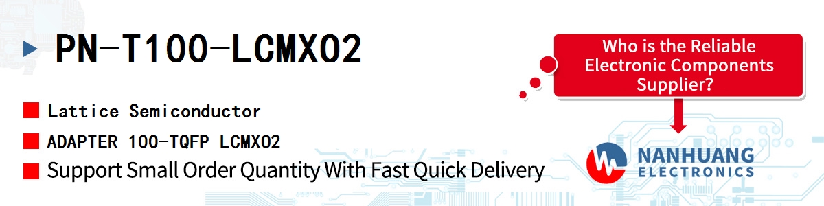 PN-T100-LCMXO2 Lattice ADAPTER 100-TQFP LCMXO2