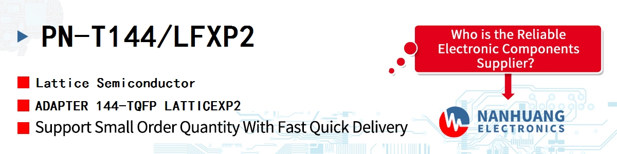 PN-T144/LFXP2 Lattice ADAPTER 144-TQFP LATTICEXP2